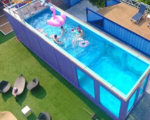 40 Foot Container Swimming Pool